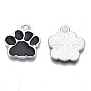 Alloy Enamel Pendants ENAM-T016-22P-C-RS-3