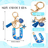 Star Resin & Shell Keychains KEYC-TAC00087-01U-3