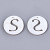 Natural Freshwater Shell Charms SHEL-S276-119S-2