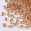 2-Hole Glass Seed Beads SEED-T003-01B-05-1