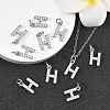 SHEGRACE Brass Micro Pave Clear Cubic Zirconia Pendants XGRQ29531-394P-H-5