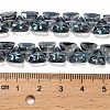 Electroplate Glass Beads Strands EGLA-P066-02A-HP04-4
