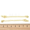 Rack Plating Brass Chain Extender FIND-T071-14G-3