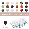 Yilisi 450Pcs 18 Colors Natural & Synthetic Gemstone Beads G-YS0001-10-9