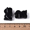 Natural Obsidian Horse Figurine DJEW-N005-01J-3