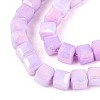Anti-Tarnish Electroplate Glass Beads Strands GLAA-T025-4mm-10E-3