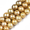 Natural Keshi Pearl Beads Strands PEAR-S020-L10-4