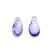 Transparent Glass Pendants LAMP-WH0006-04-2