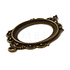 Zinc Alloy Pendant Cabochon Settings FIND-WH050-70AB-3