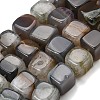 Natural Agate Beads Strands G-F820-I01-01-2