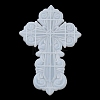 Religion Cross Shape Display Decoration DIY Silicone Mold DIY-K071-01B-5