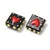 Glass Enamel Beads GL-CBA33A9-03F-3