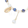 Cowrie Shell 304 Stainless Steel Charm Bracelets BJEW-JB12861-3