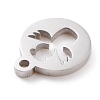 Non-Tarnish 304 Stainless Steel Charms STAS-Y002-15P-3