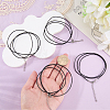 10Pcs Round Leather Cord Necklaces Making MAK-CL0001-07-3