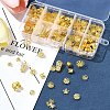 Plated Iron Bell Filigree Bead Caps IFIN-FS0001-51-8