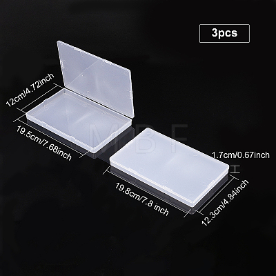 Transparent Plastic Bead Containers CON-WH0073-75-1