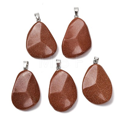 Natural & Synthetic Mixed Stone Pendants GG-K002-05-1