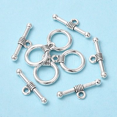 Tibetan Style Alloy Toggle Clasps LF0034Y-1
