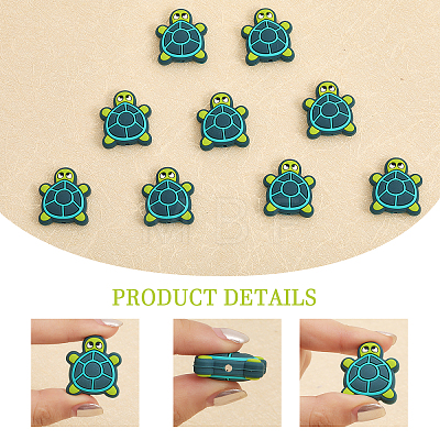 10Pcs Food Grade Eco-Friendly Silicone Beads SIL-CA0001-66-1