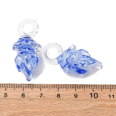 Handmade Lampwork Pendants LAMP-K039-31C-1