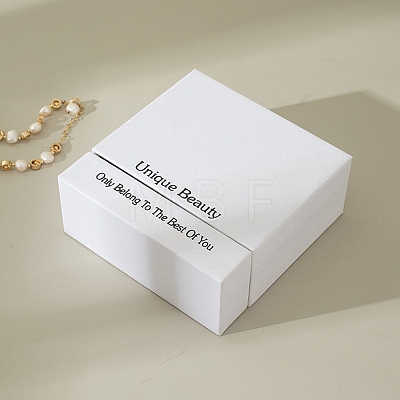 Cardboard Paper Jewelry Gift Drawer Boxes OBOX-G016-B04-1