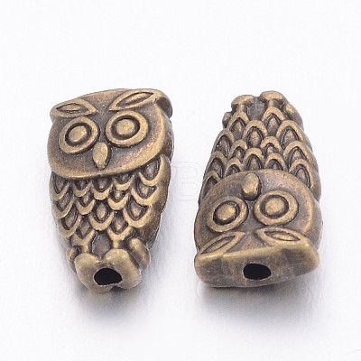 Tibetan Style Alloy Beads S-PALLOY-ZN-47233-AB-1