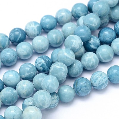 Natural Gemstone Beads Strands G-L367-01-4mm-1