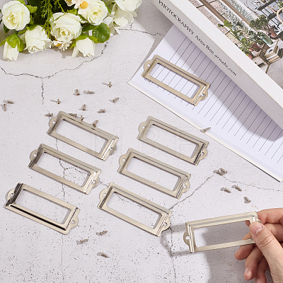 40Pcs Iron Label Frame FIND-MA0001-20P-1