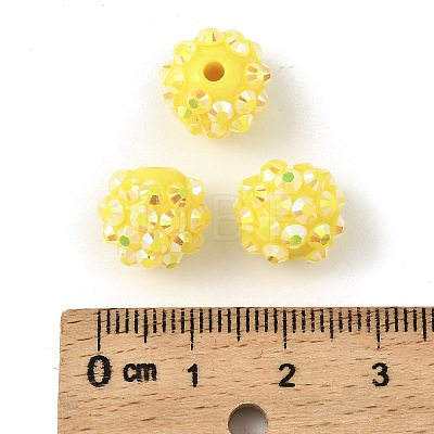AB-Color Resin Rhinestone Beads RESI-S315-10x12-12-1