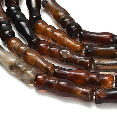 Natural Agate Beads Strands G-Z144-A02-02A-1