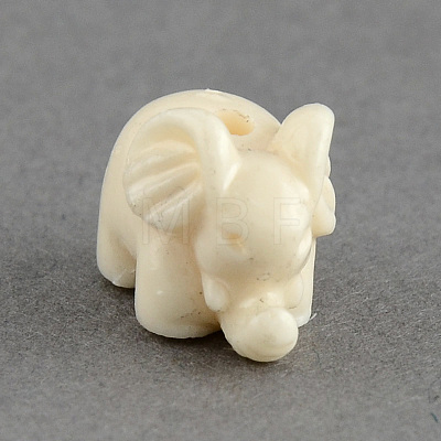 Dyed Elephant Synthetic Coral Beads X-CORA-S002-03-1