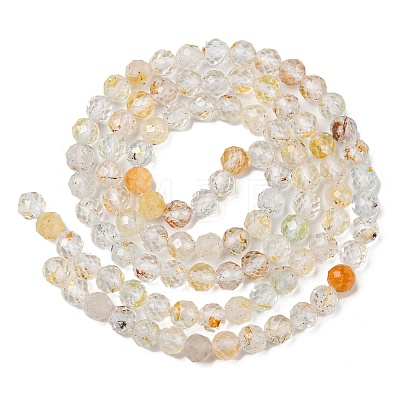 Natural Topaz Beads Strands X-G-C080-A01-02-1