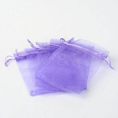Organza Gift Bags with Drawstring OP-R016-9x12cm-06-1