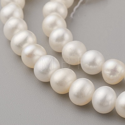 Natural Cultured Freshwater Pearl Beads Strands PEAR-G007-19-1