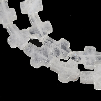 Natural Quartz Crystal Beads Strands G-I369-A01-02-1