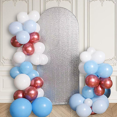 Fiber Wedding Arch Cover AJEW-WH20096-70B-1