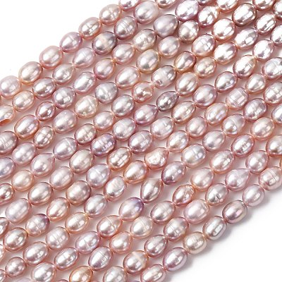 Natural Cultured Freshwater Pearl Beads Strands PEAR-F020-01A-1