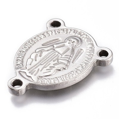Tarnish Resistant 201 Stainless Steel Chandelier Component Links STAS-Z019-19P-1