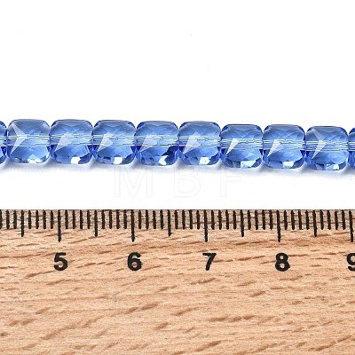 Transparent Glass Beads Strands GLAA-L050-A17-1