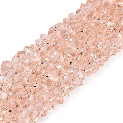 Transparent Glass Beads Strands GLAA-N018-3mm-06-1