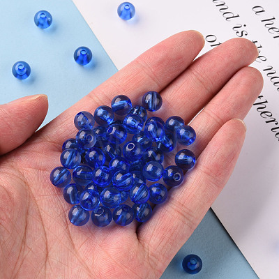 Transparent Acrylic Beads MACR-S370-A8mm-751-1