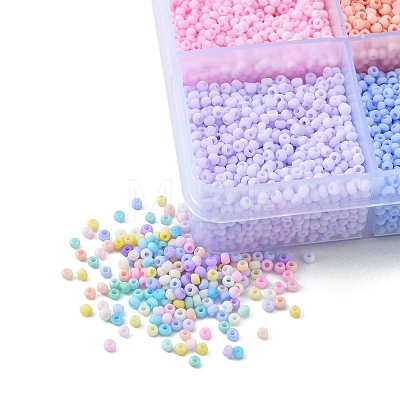 180G 12 Colors 13/0 Glass Seed Beads SEED-YW0002-10-1