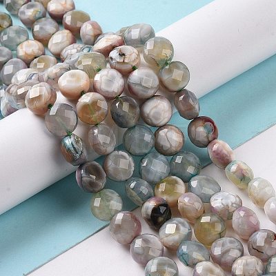 Natural Dyed Fire Crackle Agate Beads Strands X-G-C023-08A-1