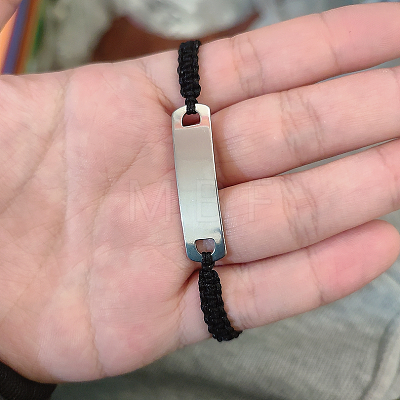 Polyester Braided Bracelets OO9218-1-1