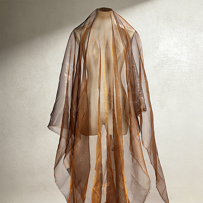 Polyester Gauze Fabric DIY-WH0780-26C-1