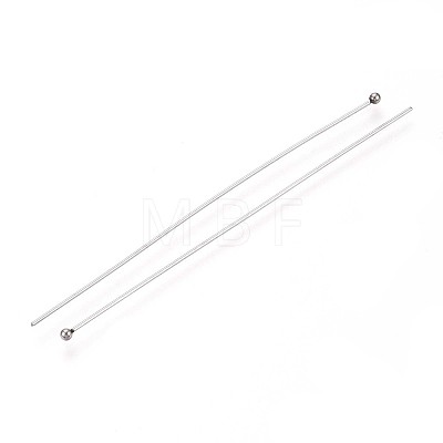 304 Stainless Steel Head Pins STAS-T065-70mm-20P-1
