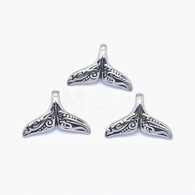 304 Stainless Steel Pendants STAS-P225-077AS-1