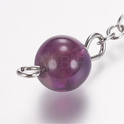 Natural/Synthetic Gemstone Chakra Pointed Dowsing Pendulums G-E338-08-1
