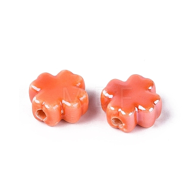 Handmade Porcelain Beads PORC-N012-09H-1